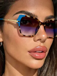 New Vintage Rectangular Fashion Glasses, High Quality Metal Frame, Unisex Casual Daily Wear Decorative Eyewear for Men and Women