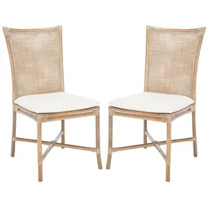 Safavieh Chiara Rattan Accent Chairs (Set of 2)