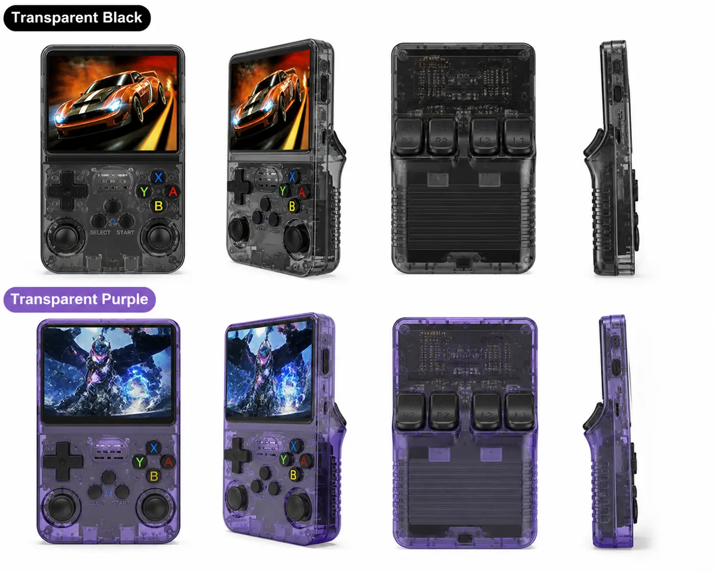 R36S Retro Handheld Game Console 128GB – 3.5” IPS Screen Portable Gaming System