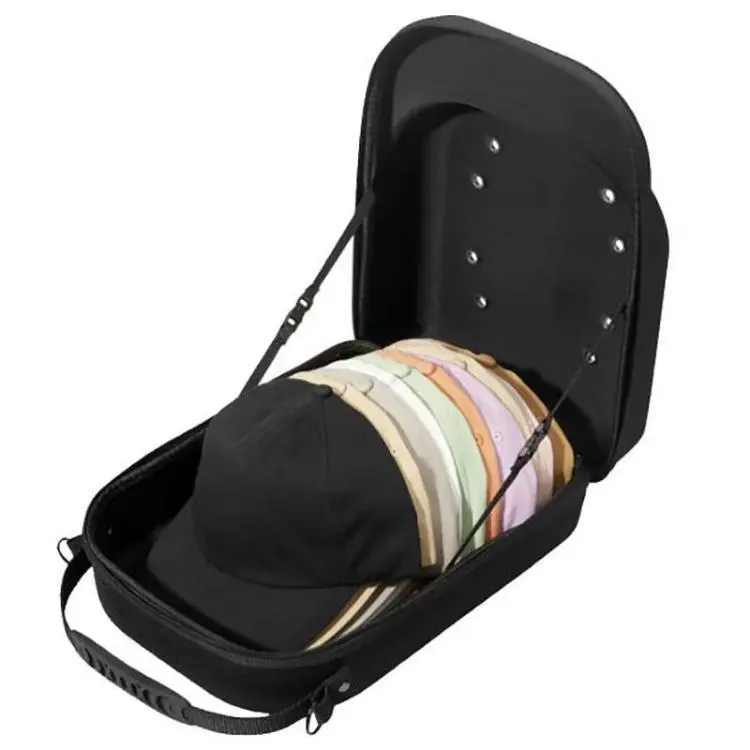 Black pop baseball cap storage bag waterproof, breathable outdoor sports travel camping family storage bag accessories Accessories Organiser Accessory