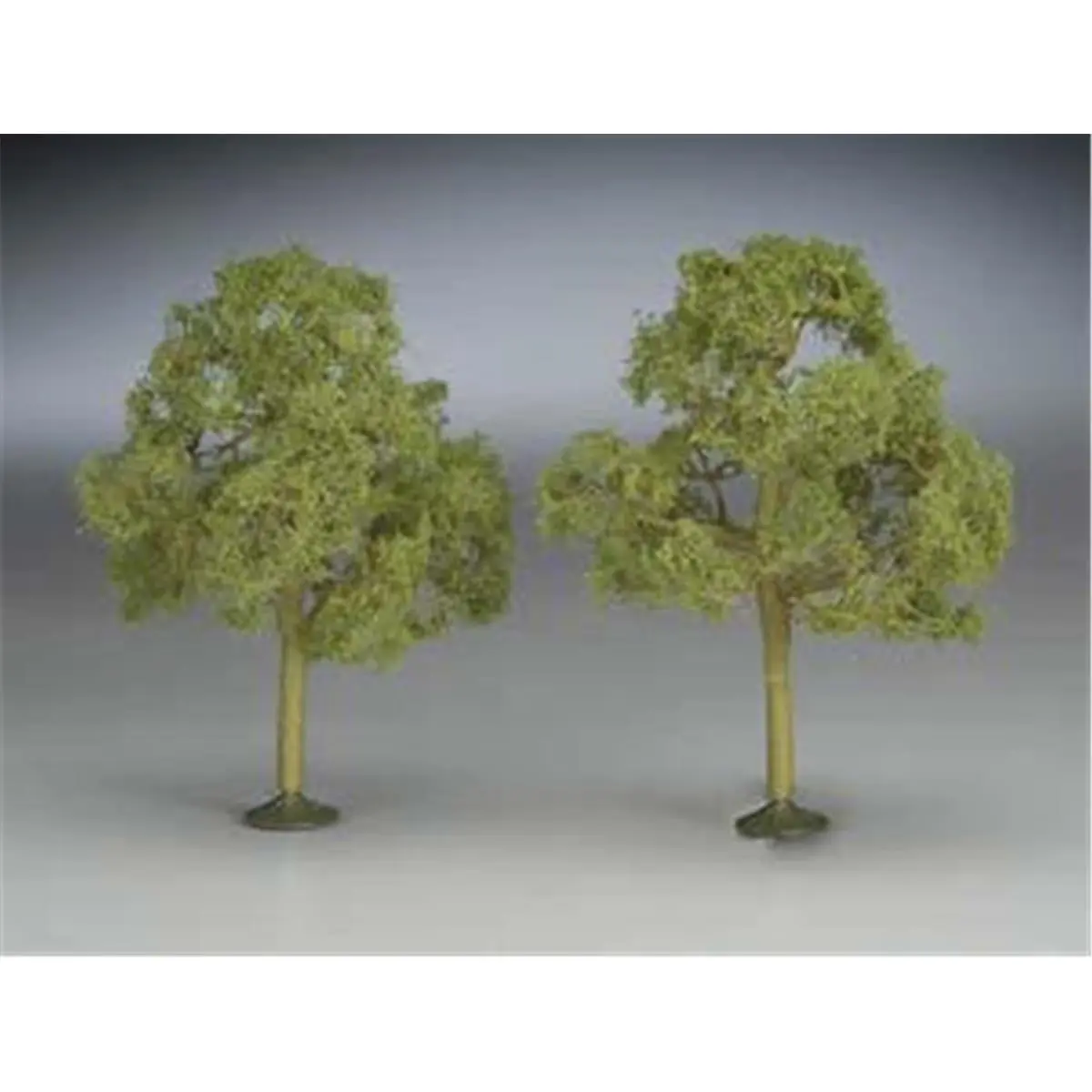 212 MAIN Bachmann Williams O 5.5 in. Decorative Elm Trees - 2 Pieces, Realistic Look, Removable Base, Home Decor Plants