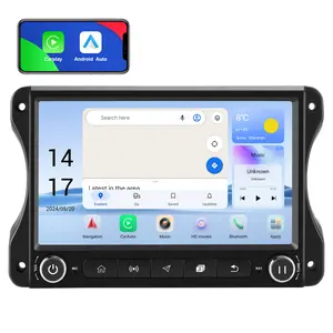Car Stereo for Jeep Wrangler JL 2018-2022 & Jeep Gladiator 2020-2022 touch screen has Android Auto Wireless Carplay, Bluetooth WIFI supports GPS Navigation