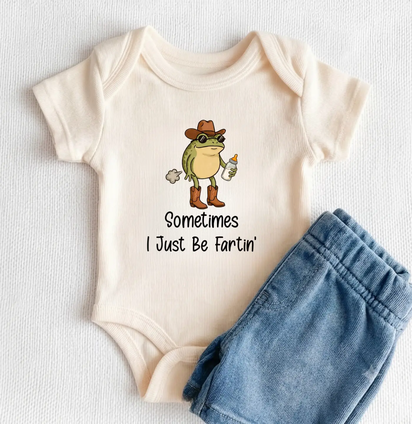 Sometimes I Just Be Fartin Onesie, Funny  Baby Bodysuit, Cotton Baby Clothes, Baby Shower Gift, Cute Newborn Outfit, Pregnancy Announcement Onesie