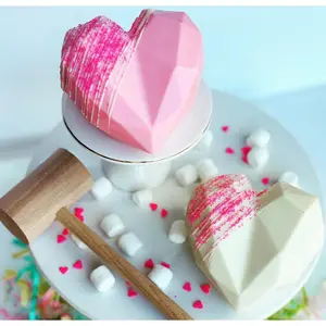 Breakable Chocolate Heart (Textured)