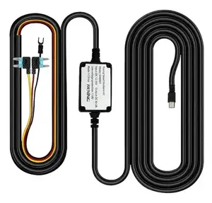 Rexing Smart Hardwire Kit Mini-USB Port for All Rexing Supercapacitor Models Adapter Cable