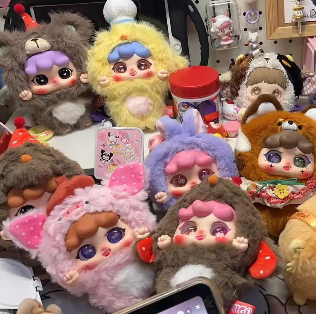 （03）MIGO funny plush pendant MysteryBoxes Soft Plush Collectibles (Hidden StyleProbability:96:1)