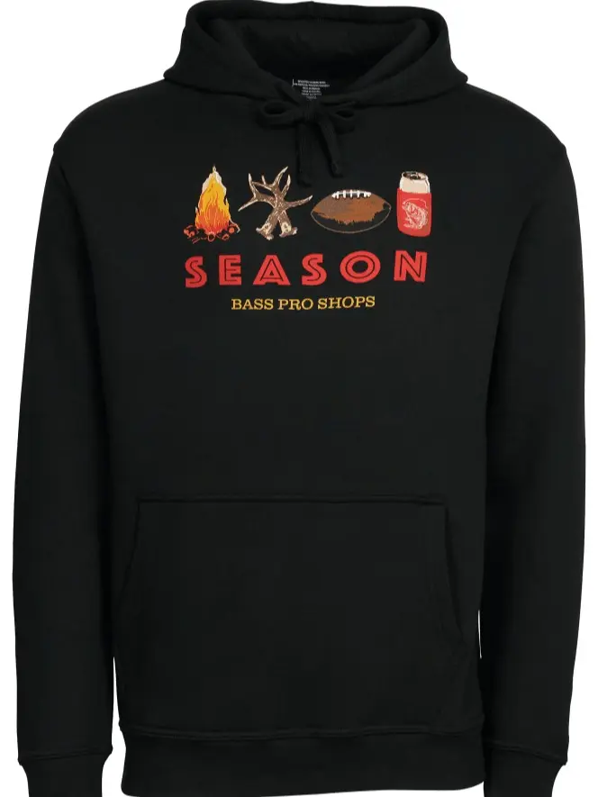 Vintage Bass Pro Shops Season Hoodie for Men, Gift For Him