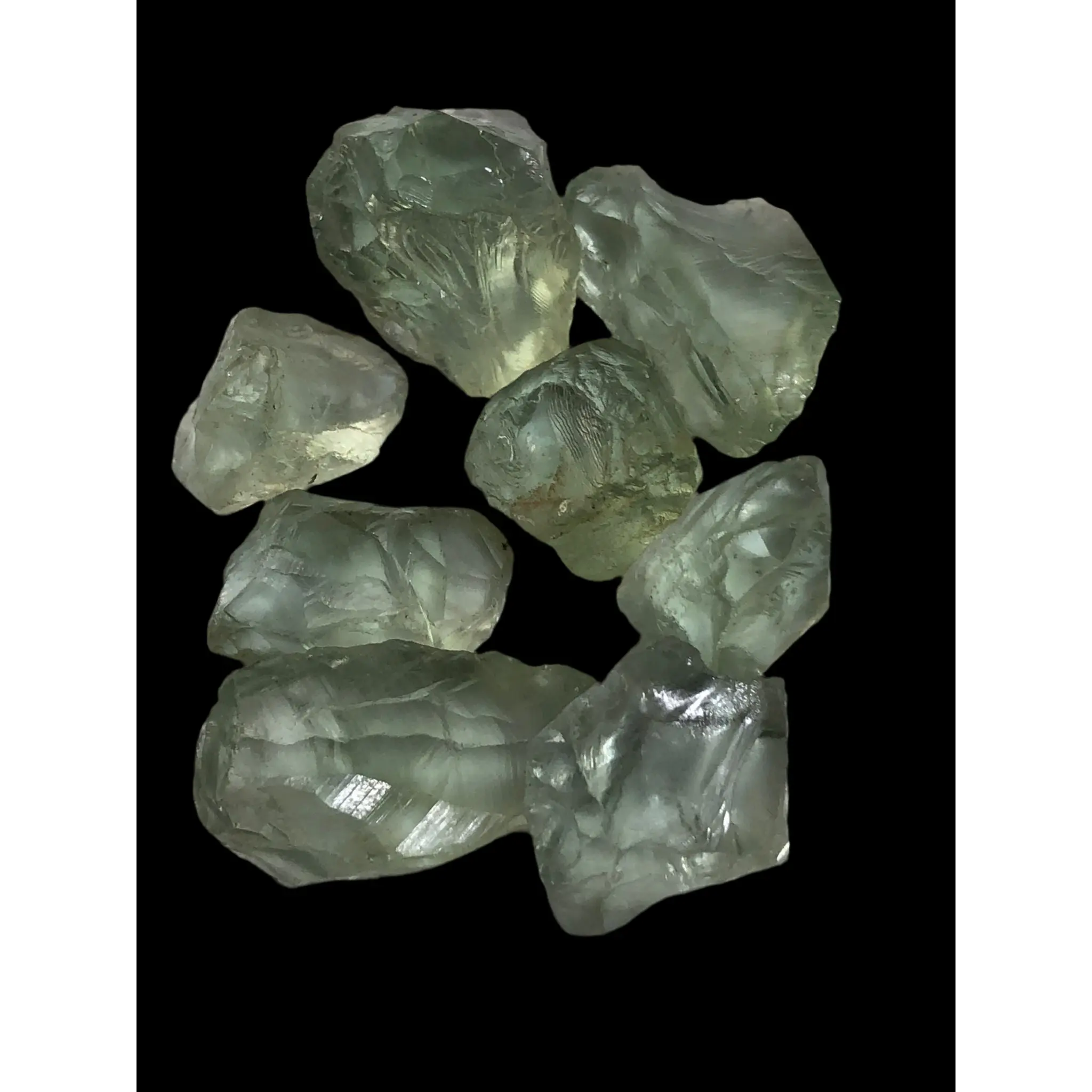 50 Gram RAW Green Amethyst for Faceting