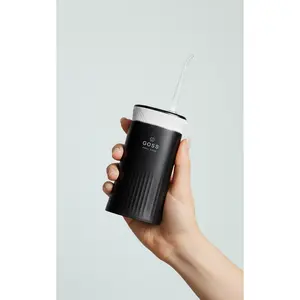 GOSS Oral Care Portable Water Flosser with 360° Rotatable Nozzle 4 Modes 10-90 PSI Pressure Rechargeable Battery Oral Care Tool