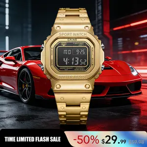 【Weeklydeals】men's classic  square Small Square creative dual-movemen watch, luxurious triple-time design,water resistance, luminous dial, Exuding a minimalistaesthetic, it is elegant, durable sporty watches