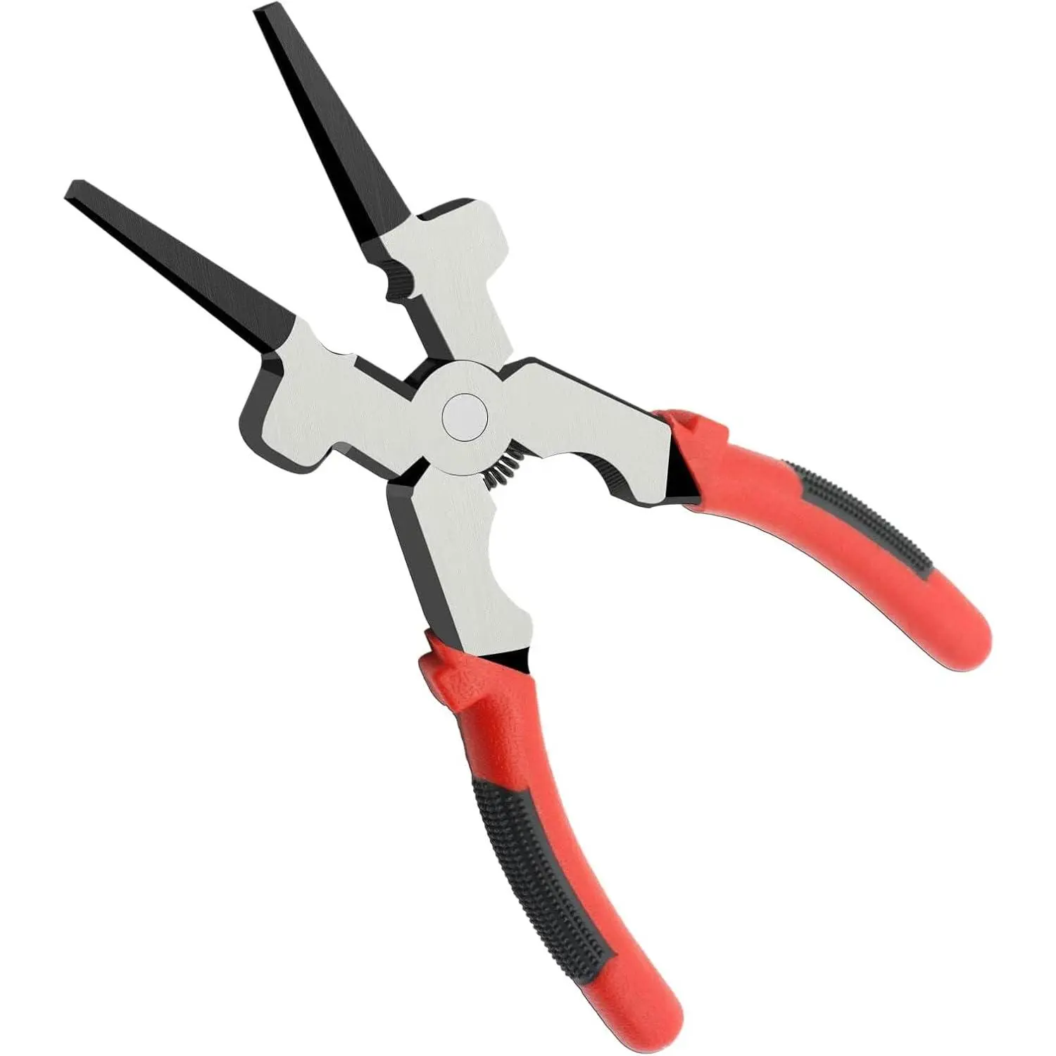 8in Multi-Functional Carbon Steel MIG Welding Pliers with Insulated Handles for Welding, Wire Cutting