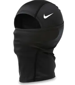 [Nike] Pro Hyperwarm Hood Therma-FIT Mens Balaclava – Cold Weather Running & Cycling Helmet-Compatible Hood, Unisex Adult