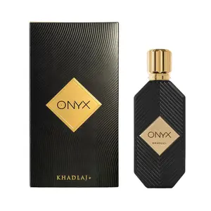Khadlaj Onyx Gold for Unisex Eau de Parfum Spray, 3.4 Ounce