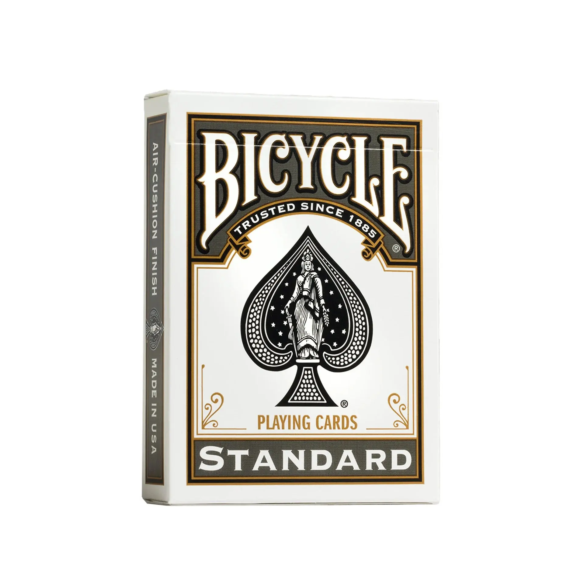 Bicycle Playing Cards Black Rider Back Deck - Classic Bicycle Stock, Standard Faces, Bold Backs, Poker Size, Magicians' Accessory, Card Collecting, All Ages Fun, Playingcards