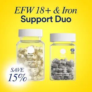 Ritual’s Multivitamin & Iron Support Duo with Ritual’s New 48-Hour Iron BioSeries and Essential Multivitamin for Women 18+ to Support Foundational Health*, 30 Days Supply