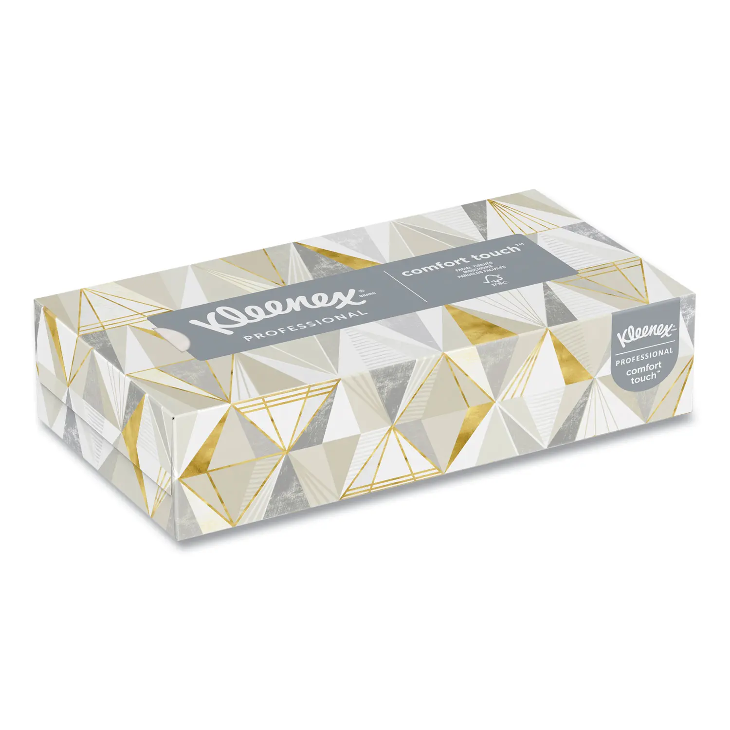 Kleenex White 2-Ply Paper Facial Tissues, Smooth, Soft, Strong, Absorbent, Unscented, Pop-Up Box, 125 Sheets per Box, Ideal for Business Owners (21606BX)