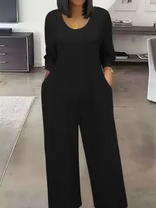 Women's trousers jumpsuit, fashionable and casual women's clothing, comfortable and versatile design, suitable for daily wear