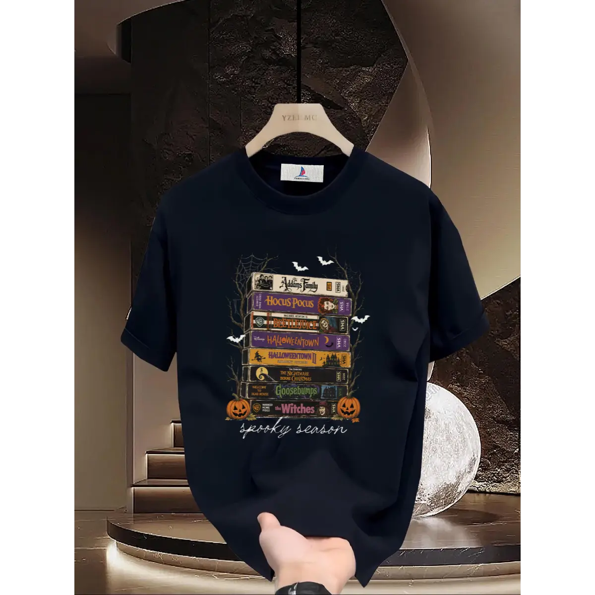 Comfort Colors Vintage Halloween Movie Shirt, Retro Spooky Season Tee, Horror Movie T-Shirt, Scary Movie Graphic Tee, Halloween Film Lover Shirt, Funny Horror Shirt woodland cryptid graphic t-shirt fantasy romance