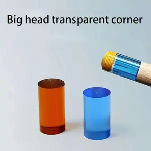 Billiard Cue Tips Transparent, Pool Stick Tip Accessories, Gift for Billiards Enthusiasts, Suitable for Chinese Eight/billiard Nine/snooker