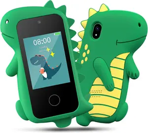 [Summervibes]Kids Smart Phone for Toddlers & Children Ages 3-8 - Touchscreen Learning Toy with Educational Games, Perfect Gift for Birthdays, Holidays, Boys & Girls Portable Protector