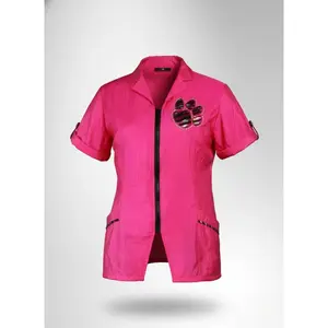 Piped Pocket Top with Paw