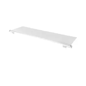 VEVOR RV Slide Topper Awning Replacement Fabric, Heavy Duty Outdoor Shade Awnings, 1"-13' Modular White Cover for RVs, Father's Day Gift