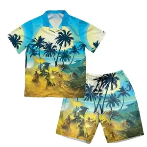 Helldivers 2 Managed Democracy Tropical Hawaiian Shirt And Shorts