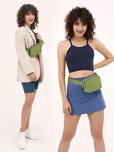 2026 New Nylon Waterproof Waist Bag, Crossbody Chest Pack for Outdoor Sports Running, Portable Unisex Waist Belt Pouch