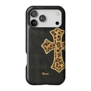 Blunt Cases – Cheetah Cross Tough Case for Phone 11 12 13 14 15 16 17 Pro Max Mini
