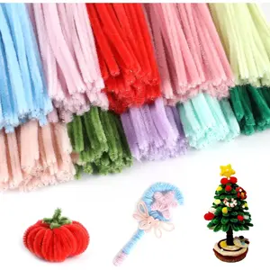 1000 count Pipe Cleaners Craft,Pipe Cleaners Chenille Stem Colorful for  Craft Supplies Easter Christmas  DIY  Art (10 Color)