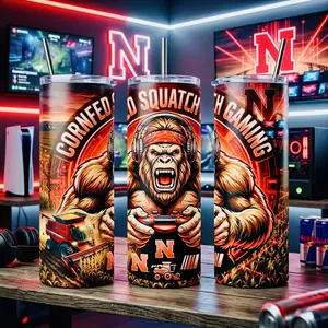 The Legendary Cornfed Squatch Gaming Tumbler – 20oz of Pure Power