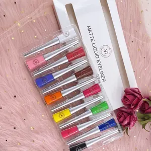 12 Matte Liquid Waterproof Eyeliner