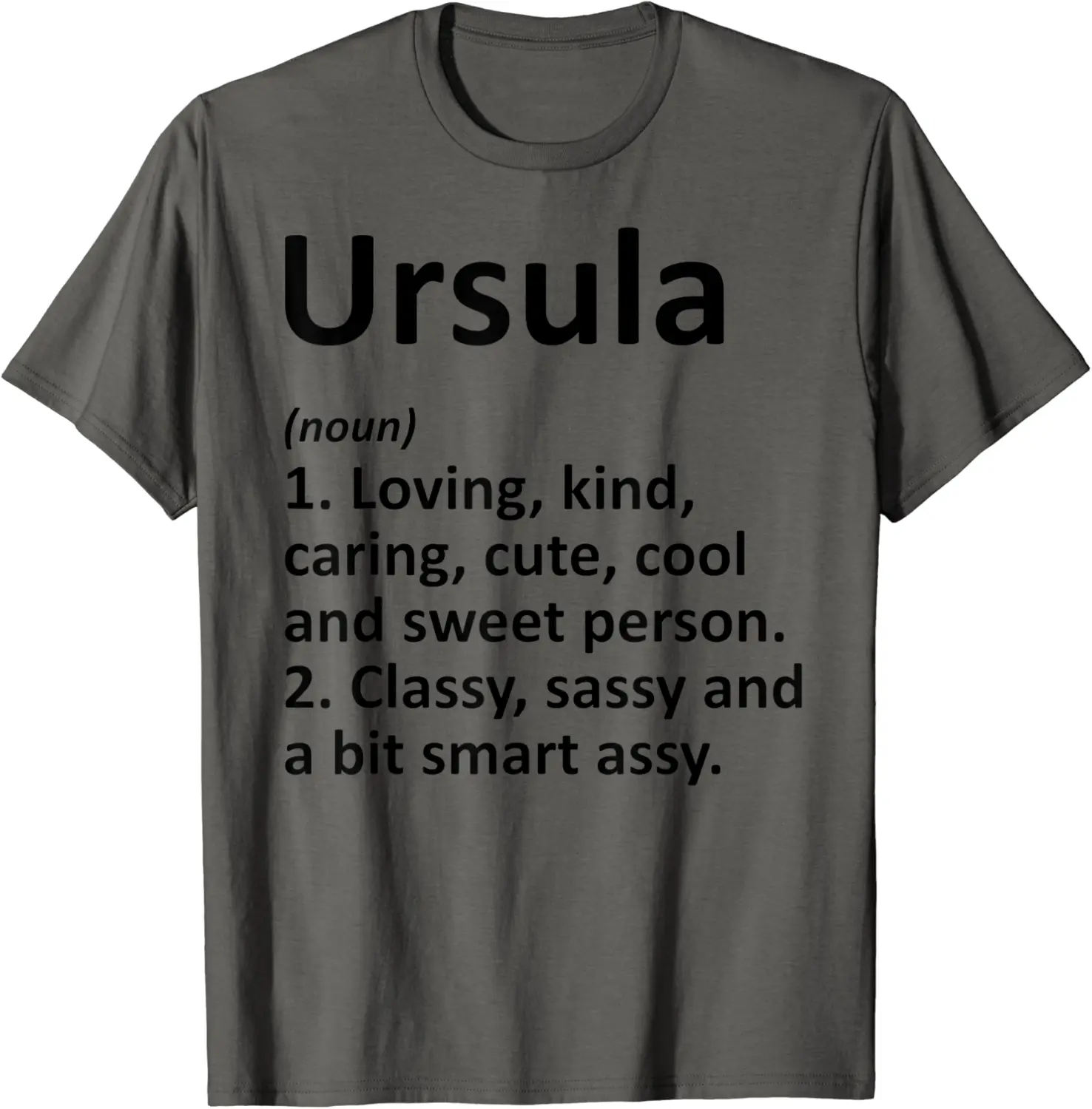 URSULA Definition Personalized Name Funny Birthday Gift Idea T-Shirt - Dilpreetka Shop 40B07XHB21XX