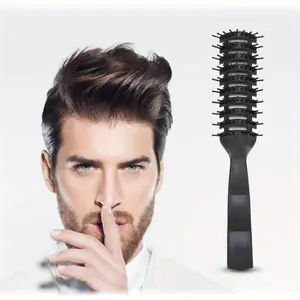 1pc Anti-Static Hair Comb Brush for Hairdressing and Barbering - High Quantity Hair Care Tool for Curly Hair