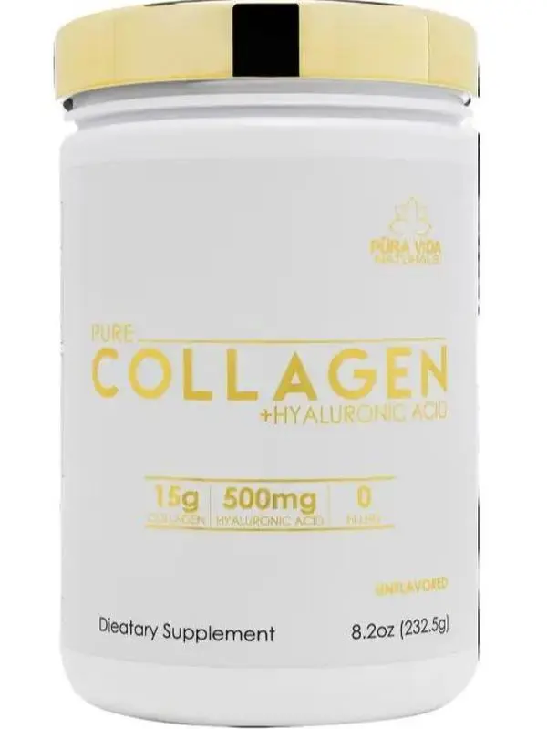 PURAVIDA NATURAL BOVINE COLLAGEN WITH HYALAURONIC ACID Healthcare Supplement