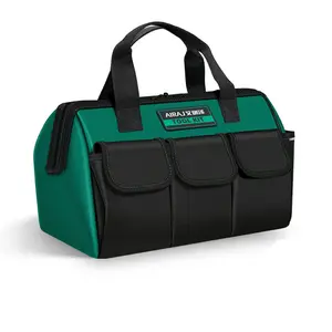 Multifunctional Tool Storage Bag, Portable Tool Bag, Tool Bag Organizer, Tool Organizing Bag, Tool Pockets, Large Capacity Oxford Cloth, Durable Scratch Resistant, Ideal for Electricians, Carpenters, DIY Enthusiasts