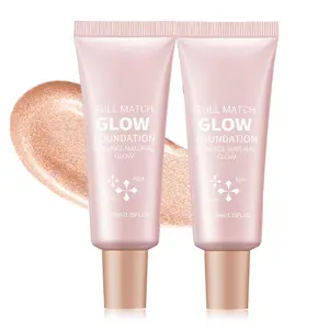 QIUFSSE Liquid Contour Beauty Wand,Liquid Blush Highlighter Makeup Stick with Applicator, Cream Bronzer Stick Natural Matte Finish, Nourishing Bronzer Stick Cream