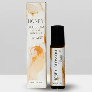 Amallow Natural Perfume Roller | Organic Essential Oils | Long-Lasting Clean Scent | No Synthetic Fragrance