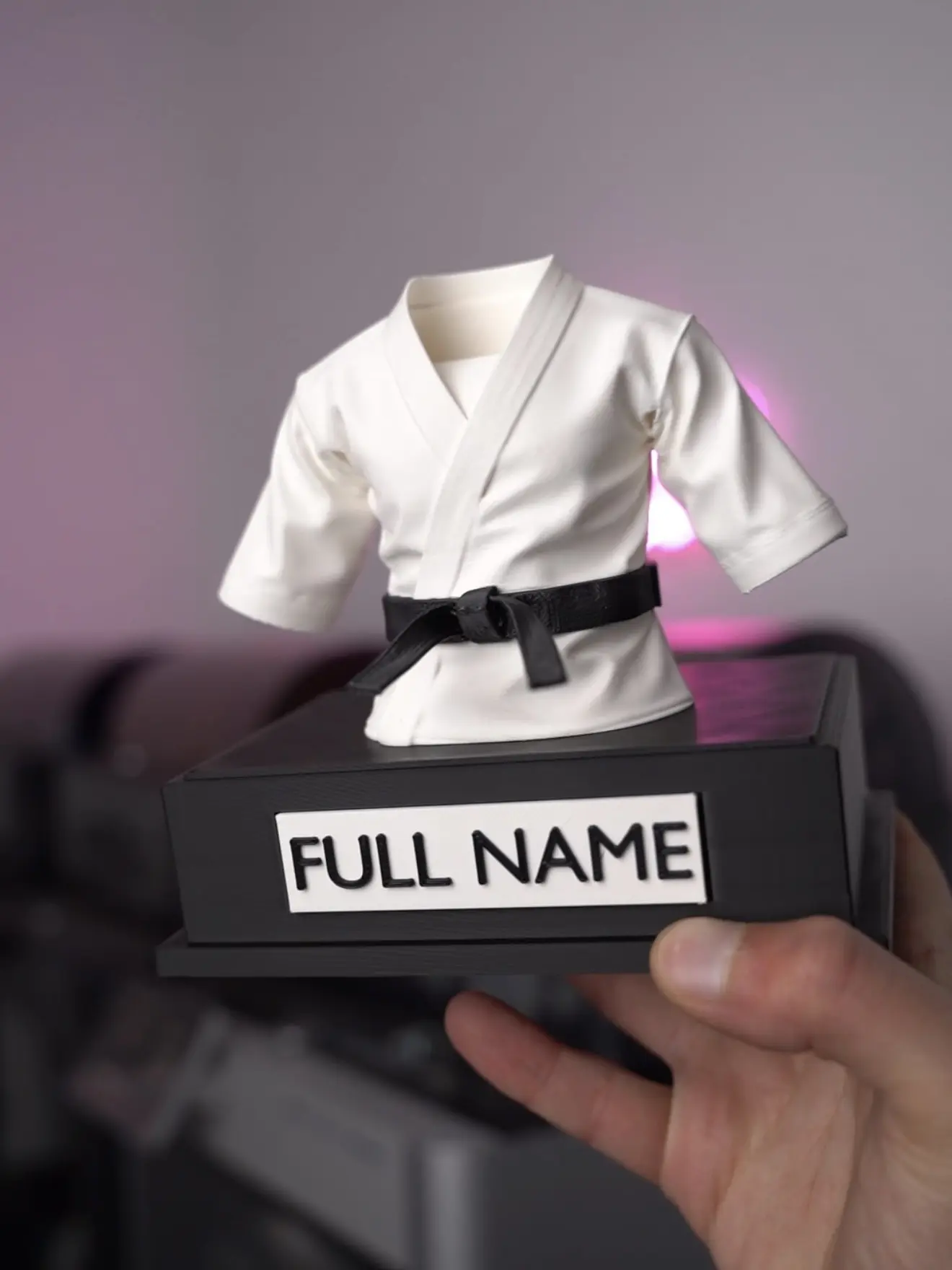 Customized Karate Trophy
