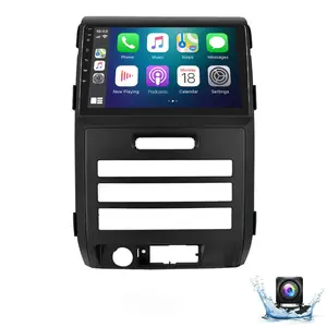 Android 13 Carplay Car Stereo Radio for【Ford F150 2009-2012】9 Inches GPS FM Audio Receiver with Carplay Auto Navigation SWC AHD Camera, 2+64G/4+64G