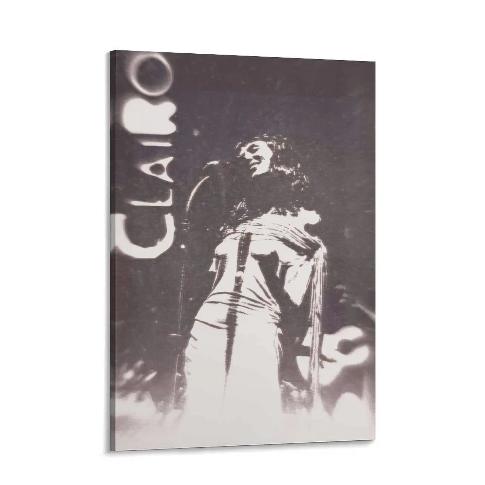 Artistic Customizable Multi-Size Clairo Music Canvas Poster Print - Home Decoration Wall Art for Bedroom, Office, Valentine's/Birthday Gift (As the Image Shows)