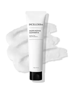 Incellderm SNOW ENZYME CLEANSER EX Facial Cleansing Skin Repair Gentle Daily Sensitive Clear Moisturizer with Mild Exfoliation for Soft and Gentle Cleansing