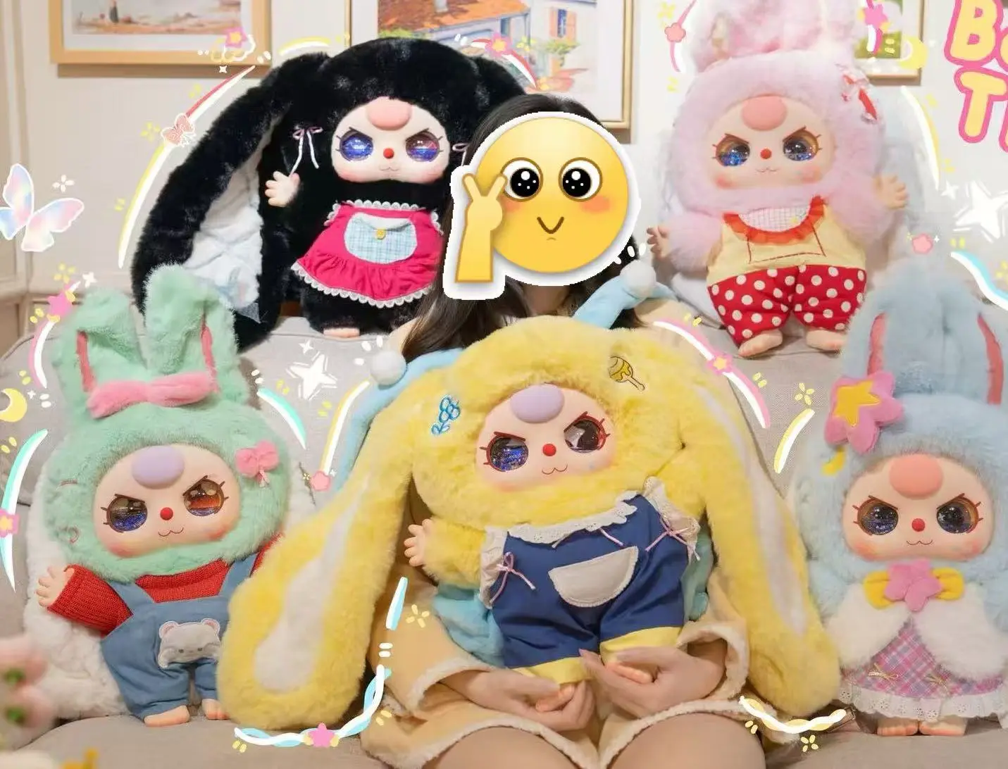 【OK】--Babythree- Your Backpack 800% seriesplush toy doll