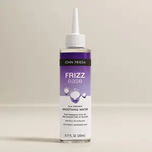 John Frieda Frizz Ease Miraculous Recovery Silk Drench Smoothing Water, Hair Gloss Treatment, Hair Repair Treatment for Damaged Hair, 6.77 fl oz