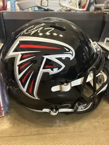 Michael Vick Signed Full Size Helmet