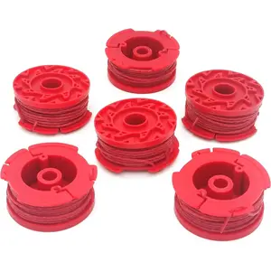 CMZST080 CMZST0803 Weed Eater String Trimmer Line 0.080" 20Ft 6-Pack,Compatible with CMCST910 Series Craftsman Weed Wacker String Trimmer Spool Replacement Twist Line