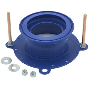 Warrenty One N Done 200-MB Toilet Wax Ring Replacement System with Locking Bolts for Easy Alignment & Automatic Fit Includes Toilet Hardware and Self Adjusting Toilet Seal