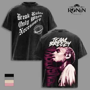 Chris.Brown Graphic T-Shirt, R&B Music Icon Fan Tee, Vintage Concert Inspired Shirt, Double-Sided Acid Wash Cotton Top, Oversized Streetwear Apparel, Hip Hop Music Lover Gift, Lightweight Casual Unisex Tour Style Tee 0PR