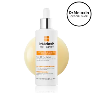 [Dr.Melaxin Official] Peel Shot Mela-C·E Ferulic Serum 80ml, Vitamin C, Vitamin E, Ferulic Acid, RETINAR X, Instant Dead Skin Cell Removal, Skin Brightening, Radiance Improvement, Antioxidant Care, Smooth Skin Texture