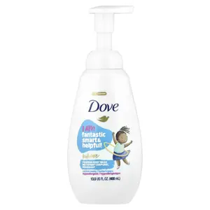 Dove Kids Care, Foaming Body Wash, Cotton Candy, 13.5 fl oz (400 ml)